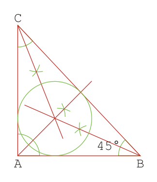 Incircle of a triangle